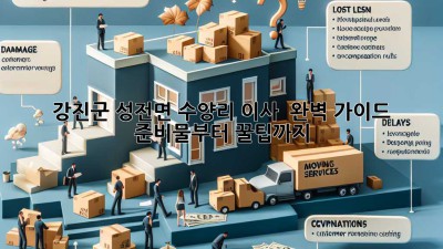 강진군 성전면 수양리 이사 🏡 완벽 가이드: 준비물부터 꿀팁까지!
